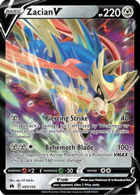 Zacian V (95/159) - Crown Zenith Holofoil