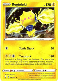Regieleki (Cosmos Holo) (60/203) - Miscellaneous Cards & Products Holofoil