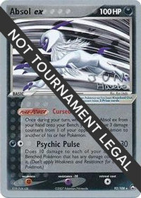Absol ex (92/108) (Flyvees - Jun Hasebe) [Championnats du Monde 2007] 