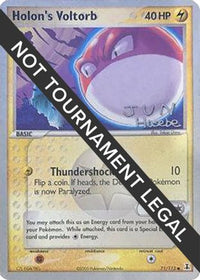 Holon's Voltorb 2007 (Jun Hasebe) (71) - World Championship Decks