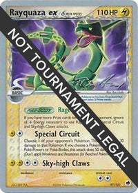 Rayquaza ex (Delta Species) 2007 (Tom Roos) (97) - World Championship Decks
