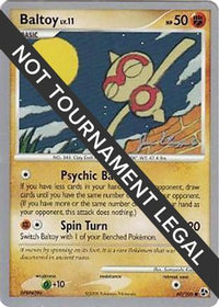 Baltoy LV.11 (60/106) (Psychic Lock - Jason Klaczynski) [Championnats du monde 2008] 