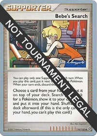 Bebe's Search (119/132) (Psychic Lock - Jason Klaczynski) [Championnats du monde 2008] 