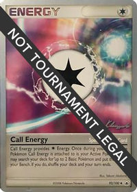 Call Energy (92/100) (Psychic Lock - Jason Klaczynski) [Championnats du monde 2008] 