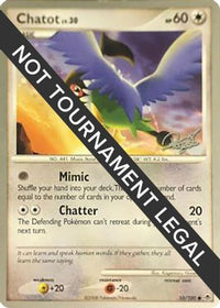 Chatot LV.30 (55/100) (Bliss Control - Paul Atanassov) [Championnats du Monde 2008] 