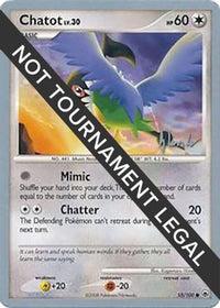 Chatot LV.30 (55/100) (Empotech - Dylan Lefavour) [Championnats du Monde 2008] 