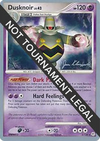 Dusknoir LV.42 (2/130) (Psychic Lock - Jason Klaczynski) [Championnats du monde 2008] 