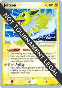 Jolteon Star 2008 (Jason Klaczynski) (101) - World Championship Decks