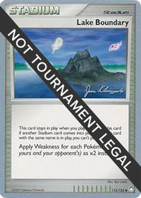Lake Boundary 2008 (Jason Klaczynski) (112) - World Championship Decks