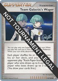 Pari de l'équipe Galactic (115/123) (Bliss Control - Paul Atanassov) [Championnats du monde 2008] 