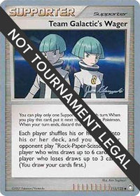 Pari de l'équipe Galactic (115/123) (Psychic Lock - Jason Klaczynski) [Championnats du monde 2008] 