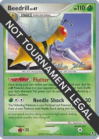 Beedrill LV.47 (15/111) (Luxdrill - Stephen Silvestro) [Championnats du monde 2009] 