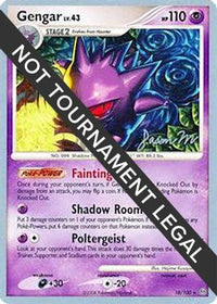Gengar LV.43 (18/100) (Queengar - Jason Martinez) [Championnats du Monde 2009] 