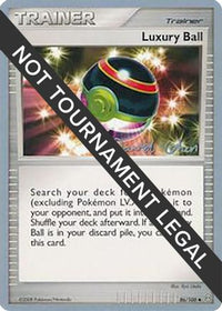 Luxury Ball 2009 (David Cohen) (86) - World Championship Decks