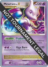 Mewtwo LV.X 2009 (David Cohen) (144) - World Championship Decks