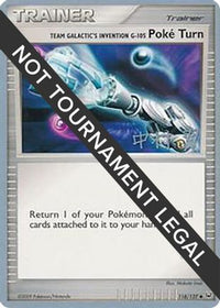 Invention G-105 Poke Turn de Team Galactic (118/127) (Tigre couronné - Tsubasa Nakamura) [Championnats du monde 2009] 