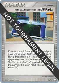 Radar Invention G-109 SP de Team Galactic (96/111) (Luxdrill - Stephen Silvestro) [Championnats du monde 2009] 