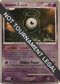 Unown [G] 2009 (Stephen Silvestro) (57) - World Championship Decks