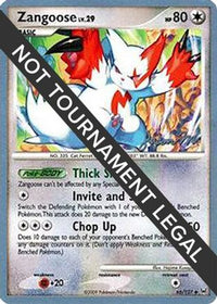 Zangoose LV.29 (66/127) (Queengar - Jason Martinez) [Championnats du Monde 2009] 