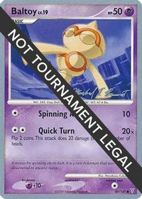 Baltoy LV.19 (89/147) (Boltevoir - Michael Pramawat) [Championnats du Monde 2010] 