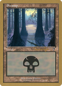 Swamp (tvdl348) (Tom van de Logt) [World Championship Decks 2001]