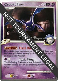 Crobat G LV.44 (47/127) (Bonne chance - Mychael Bryan) [Championnats du monde 2010] 