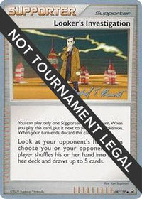 Looker's Investigation 2010 (Michael Pramawat) (109) - World Championship Decks