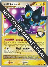 Luxray GL LV.X 2010 (Mychael Bryan) (109) - World Championship Decks