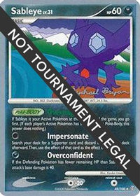 Sableye 2010 (Mychael Bryan) (48) - World Championship Decks