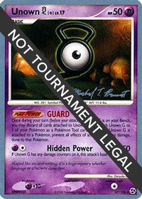 Unown [G] 2010 (Michael Pramawat) (57) - World Championship Decks