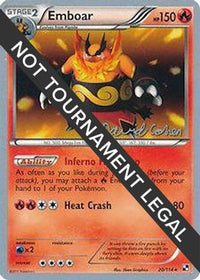 Emboar (20/114) (Twinboar - David Cohen) [Championnats du Monde 2011] 