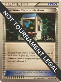 Pokémon Communication (99/114) (Megazone - Gustavo Wada) [Championnats du Monde 2011] 