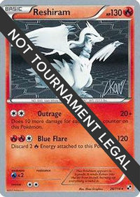 Reshiram 2011 (Christopher Kan) (26) - World Championship Decks