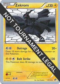 Zekrom (47/114) (La Vérité - Ross Cawthon) [Championnats du Monde 2011] 