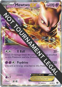 Mewtwo EX 2012 (Chase Moloney) (54) - World Championship Decks