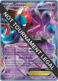 Deoxys EX (53/116) (Ultimate Team Plasma - Yugo Sato) [Championnats du Monde 2013] 
