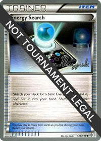 Recherche d'énergie (128/149) (Darkrai Deck - Jason Klaczynski) [Championnats du monde 2013] 