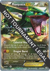Rayquaza EX (85/124) (Anguille Sous Roche - Clément Lamberton) [Championnats du Monde 2013] 