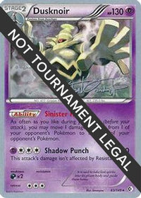 Dusknoir (63/149) (Trevgor - Trent Orndorff) [Championnats du Monde 2014] 