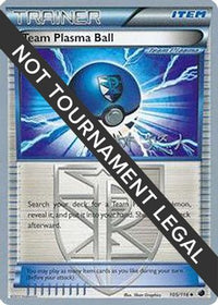 Team Plasma Ball (105/116) (Plasma Power - Haruto Kobayashi) [Championnats du Monde 2014] 