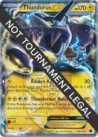 Thundurus EX (38/116) (Plasma Power - Haruto Kobayashi) [Championnats du monde 2014] 