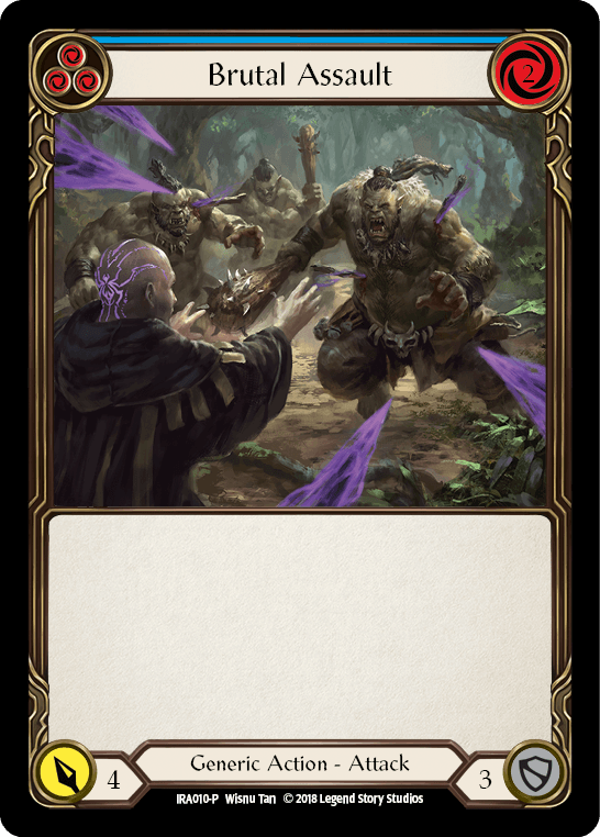Brutal Assault [IRA010-P] (Ira Welcome Deck) 1st Edition Normal - POKÉ JEUX