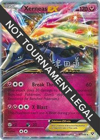 Xerneas EX (97/146) (Crazy Punch - Michikazu Tsuda) [Championnats du monde 2014] 