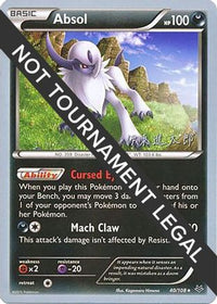 Absol (40/108) (Symphonie magique - Shintaro Ito) [Championnats du monde 2016] 