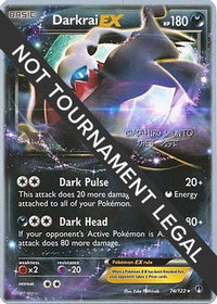 Darkrai EX (74/122) (Black Dragon - Shuntu Sadahiro) [Championnats du monde 2016] 