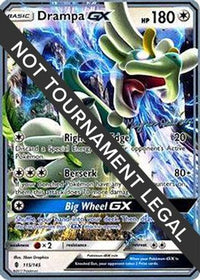 Drampa GX (115/145) (Garbanette - Magnus Pedersen) [Championnats du Monde 2018] 