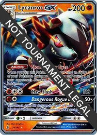 Lycanroc GX 2018 (Naohito Inoue) (74) - World Championship Decks