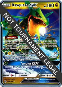 Rayquaza GX (109/168) (Dragones y Sombras - Pedro Eugenio Torres) [Championnats du Monde 2018] 
