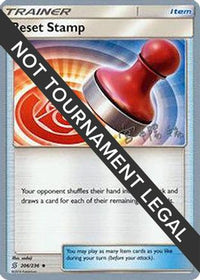 Tampon de réinitialisation (206/236) (Juge Pikarom - Haruki Miyamoto) [Championnats du monde 2019] 