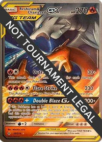 Reshiram &amp; Charizard GX (20/214) (Perfection - Henry Brand) [Championnats du Monde 2019] 